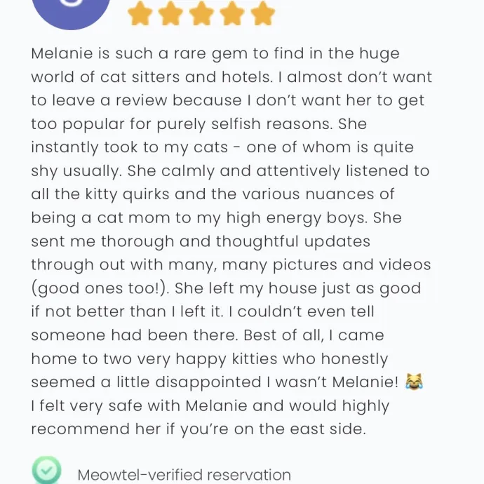 The Cat Empath - 20 Years Experience photo 2