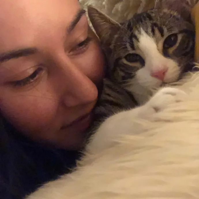 Loving Cat Aunty