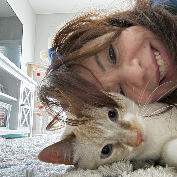 Purr-Fectly Loving Cat Momma