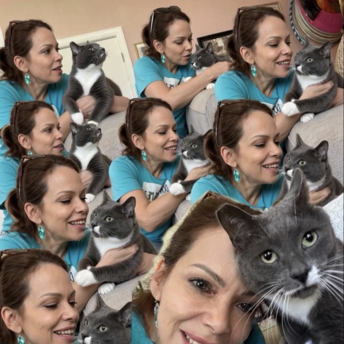 Purr-Fectly Loving Cat Momma photo 2