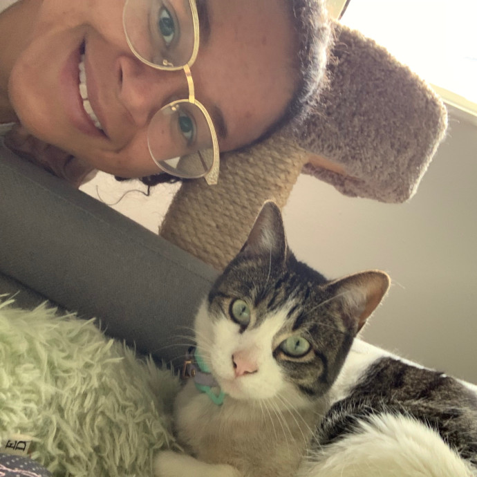 Cassie Creative Caring Cat Cuddler