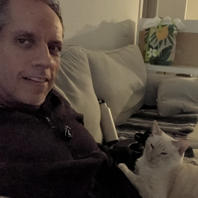 Calm Cat Dad For Rent
