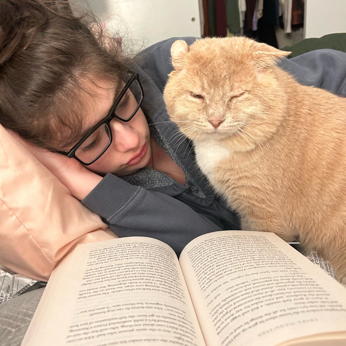 A Confident Cat Caretaker