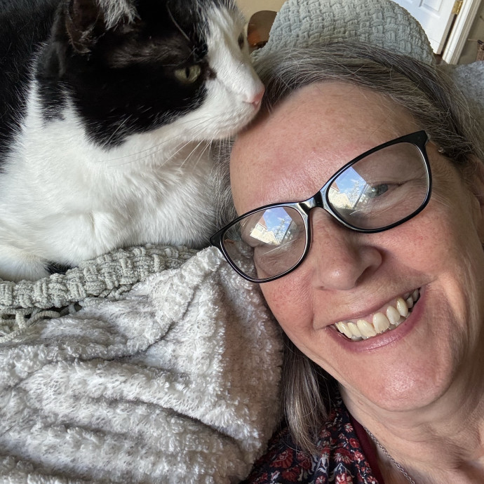 Diana's Contented Cat Sitting Of Sussex