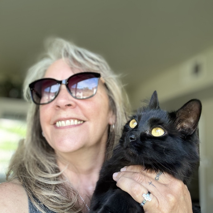 Diana's Contented Cat Sitting Of Sussex