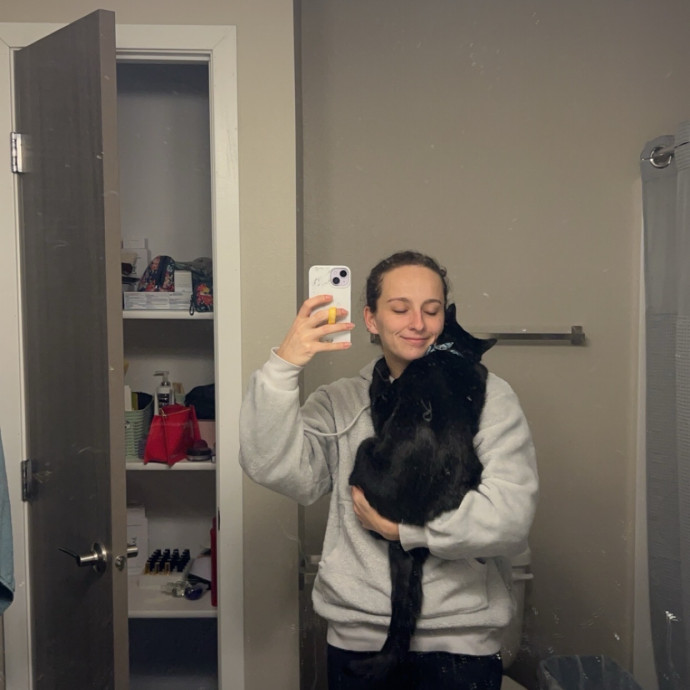Happy To Be Here For Your Cat