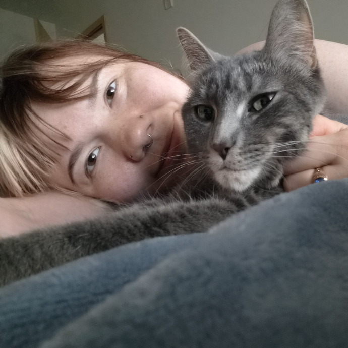 Cat Mom With Years Of Experience