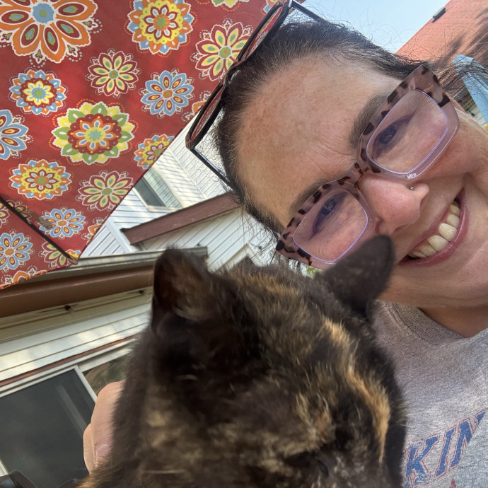 Purrfect Cat Lady Here