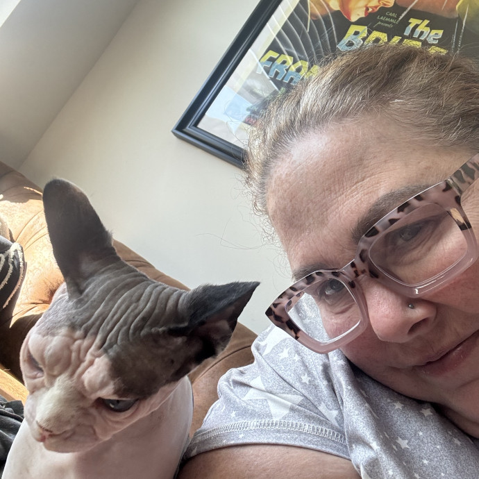 Purrfect Cat Lady Here