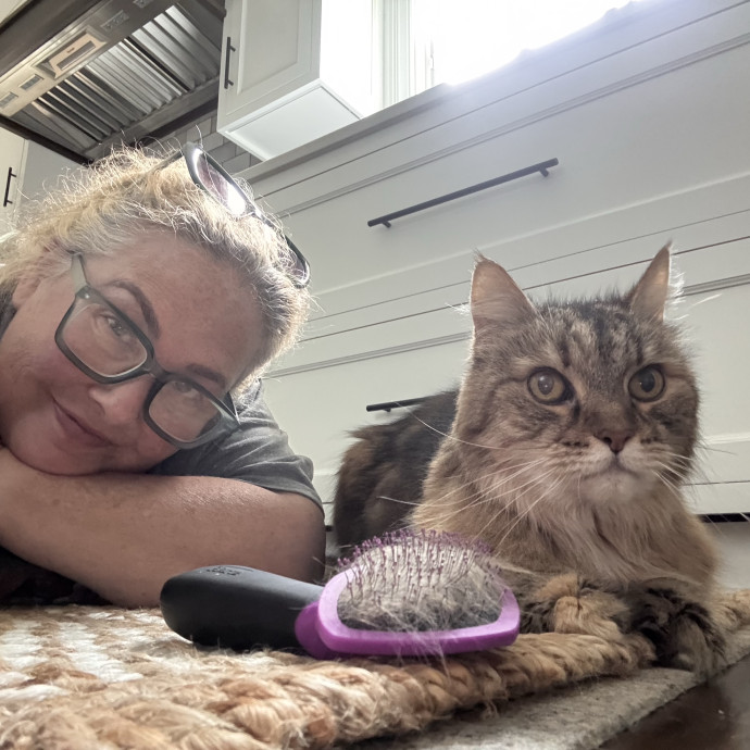 Purrfect Cat Lady Here