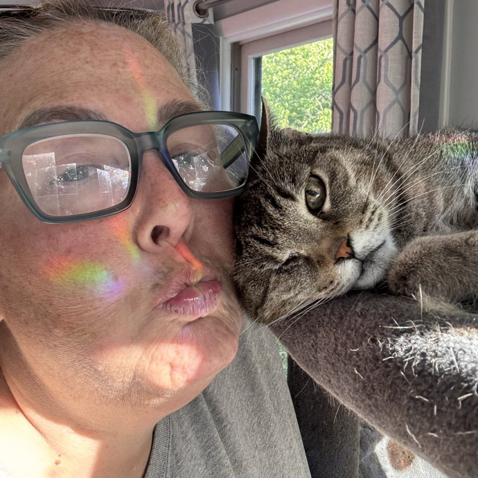 Purrfect Cat Lady Here