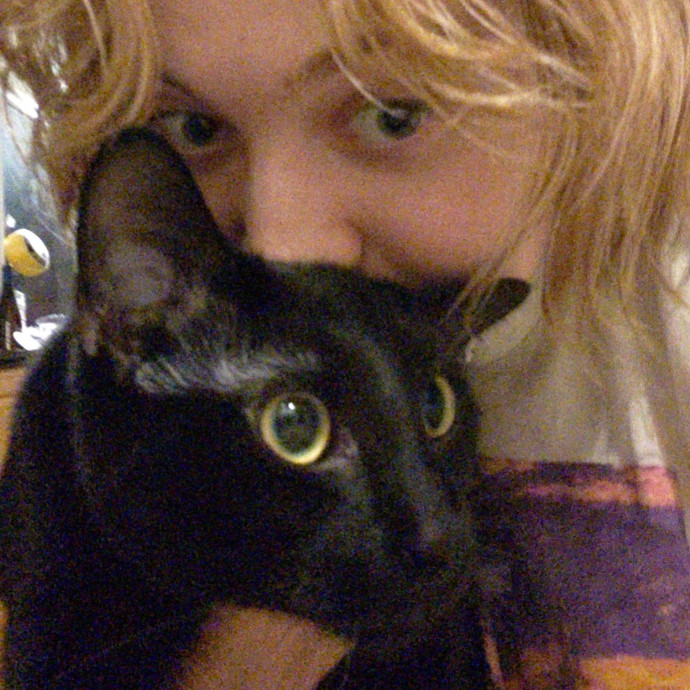 Zoe - Cat Mom To Buddy And Holly