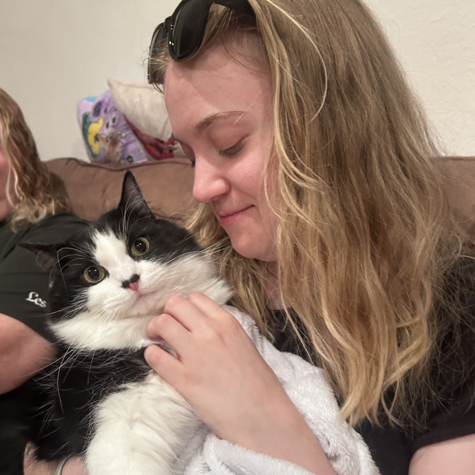 Zoe - Cat Mom To Buddy And Holly