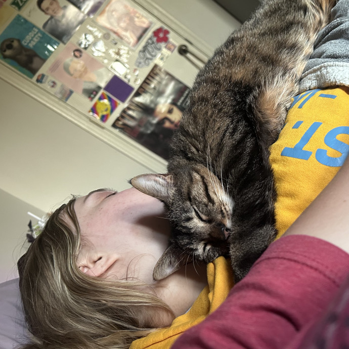 Zoe - Cat Mom To Buddy And Holly