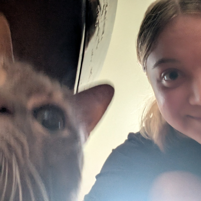 Zoe - Cat Mom To Buddy And Holly