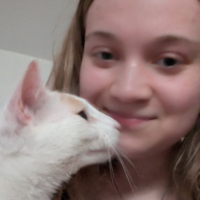 Zoe - Cat Mom To Buddy And Holly