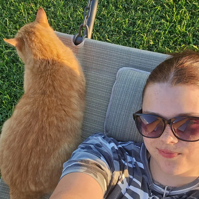 Caring College Student  Cat Lover photo 3
