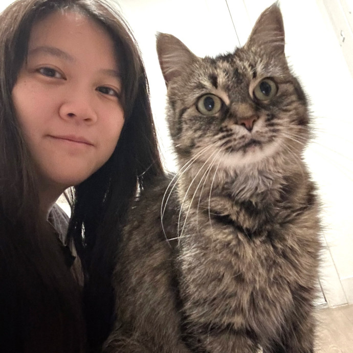 Cat Lover With 2 Cats