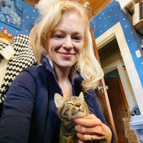 Artist Cat Lover The Purrfect Sitter