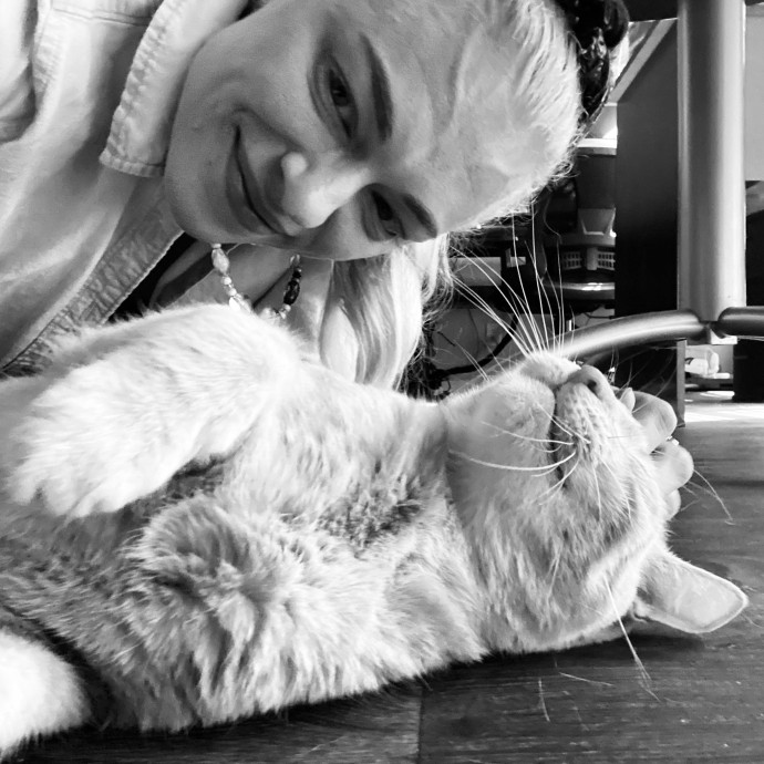 Artist Cat Lover The Purrfect Sitter