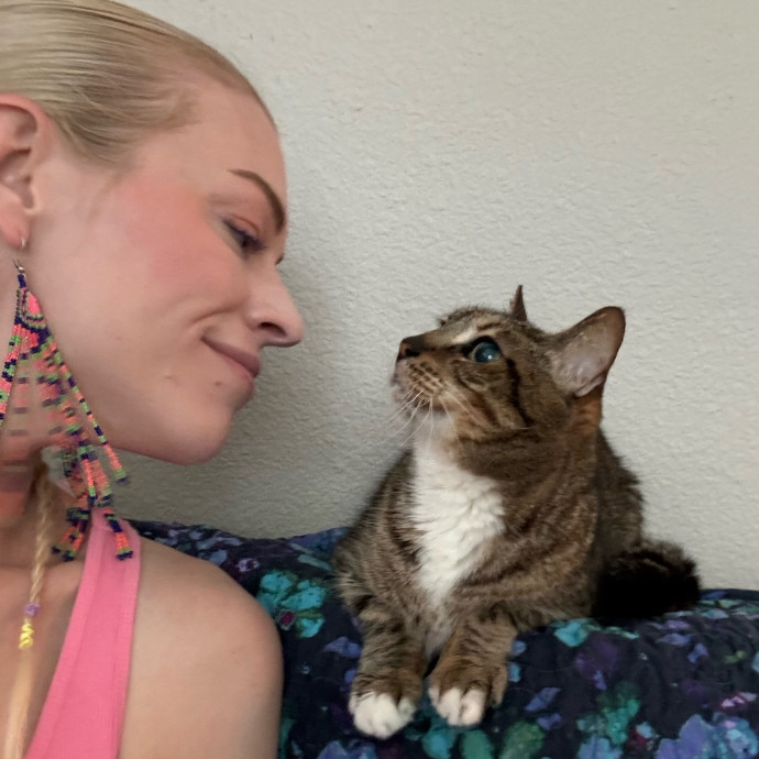 Artist Cat Lover The Purrfect Sitter