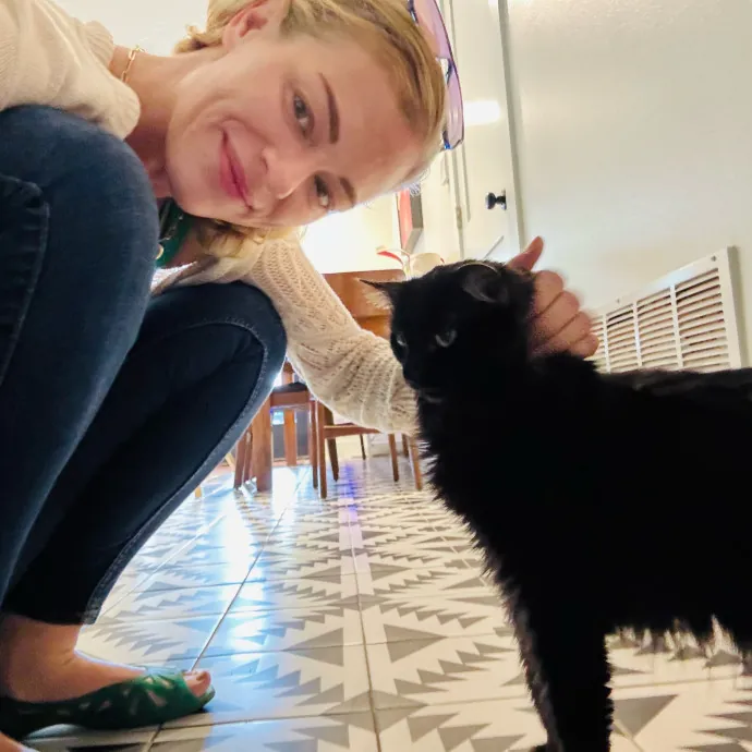 Artist Cat Lover The Purrfect Sitter