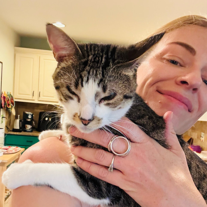Artist Cat Lover The Purrfect Sitter