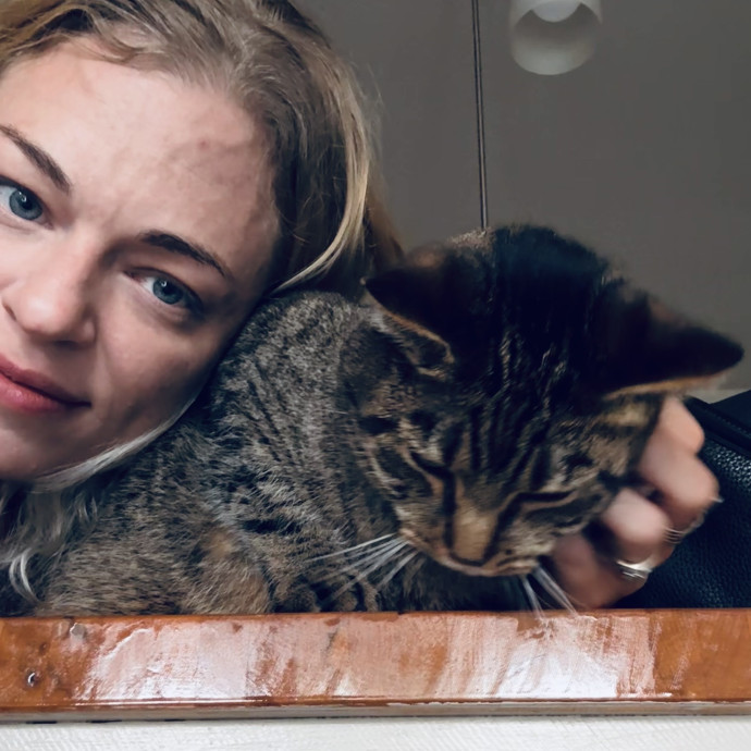 Artist Cat Lover The Purrfect Sitter