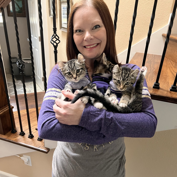 Experienced Kitty Foster Mama