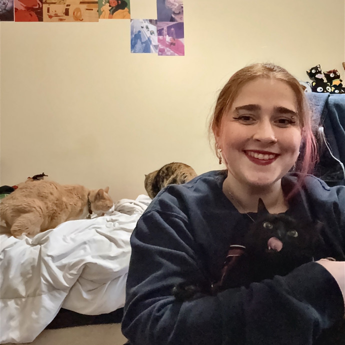 Cat Mom Of 3 Cat Person For All