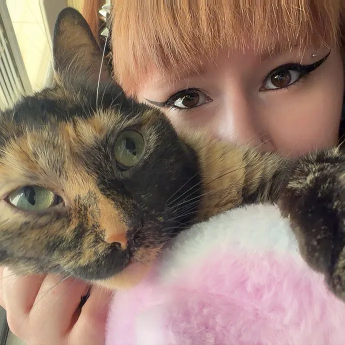 Quirky Cat Loving Redhead