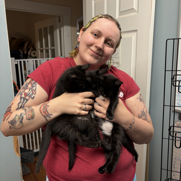 Vet Assistant Cat Mom Of 6 photo 3