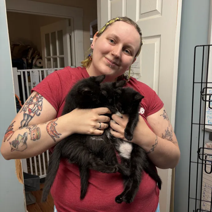 Vet Assistant Cat Mom Of 6 photo 2