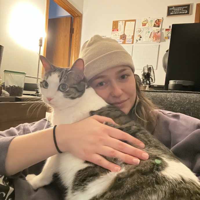 Kind Caring Cat Enthusiast