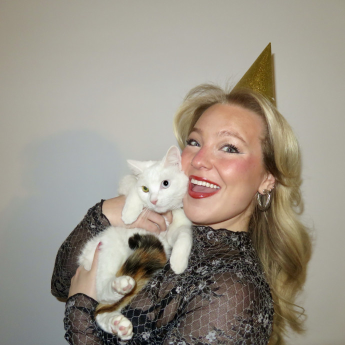 Wfh Deaf Cat Mom