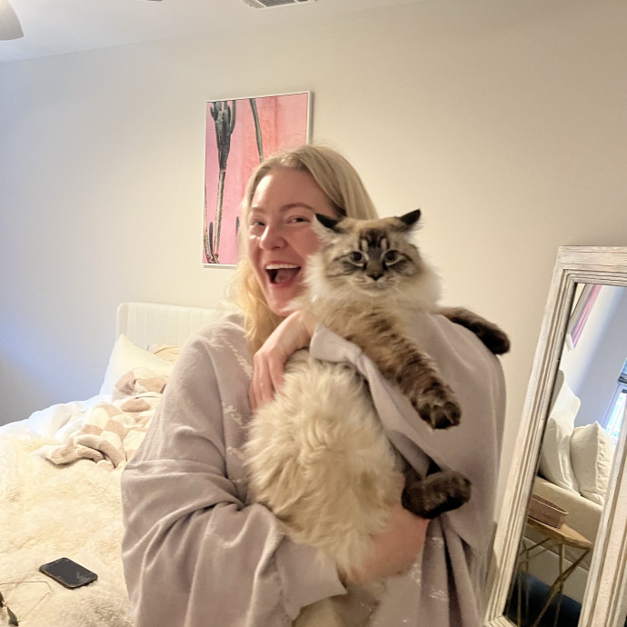 Wfh Deaf Cat Mom photo 2