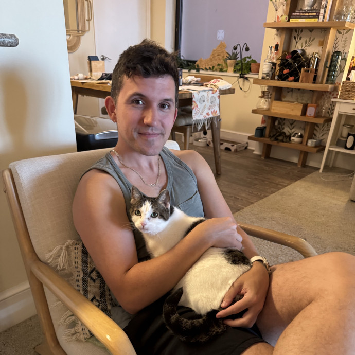 Kind Patient Loving Cat Dad photo 2