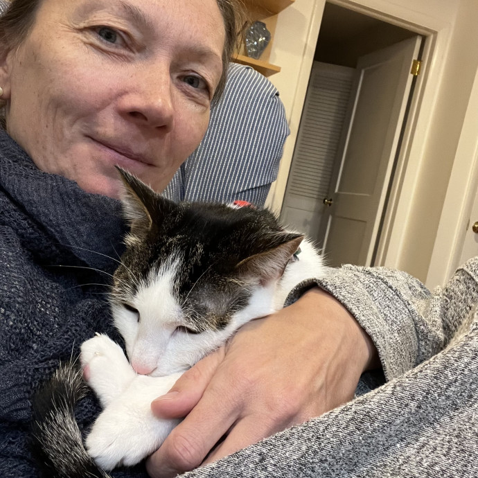 Calm And Reliable Cat Lady
