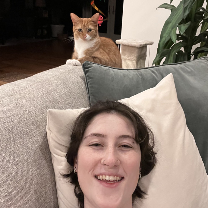 Cat Loving College Student