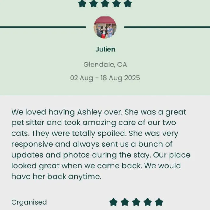 Reliable Solo Female Cat Lover
