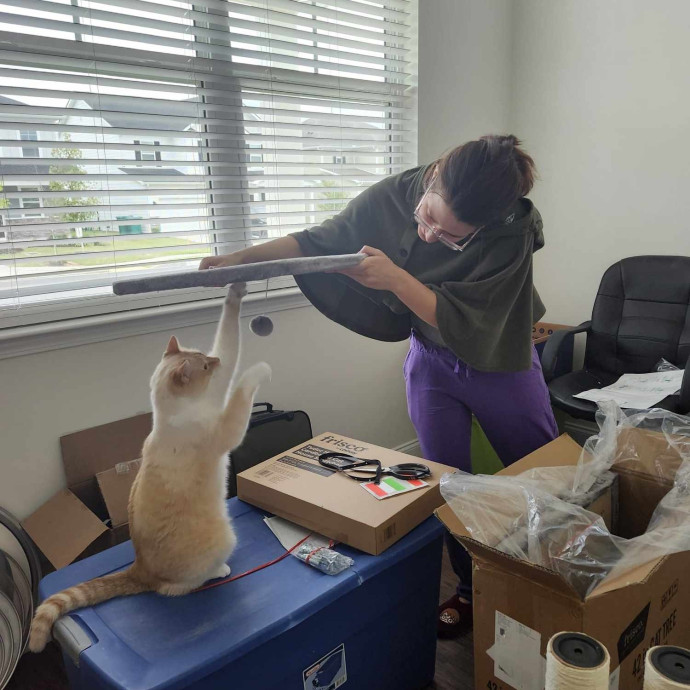 A Pawsionate Cat Caregiver photo 2
