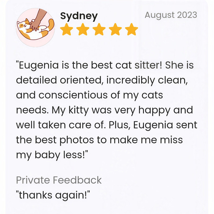 Eugenia Loves Cats