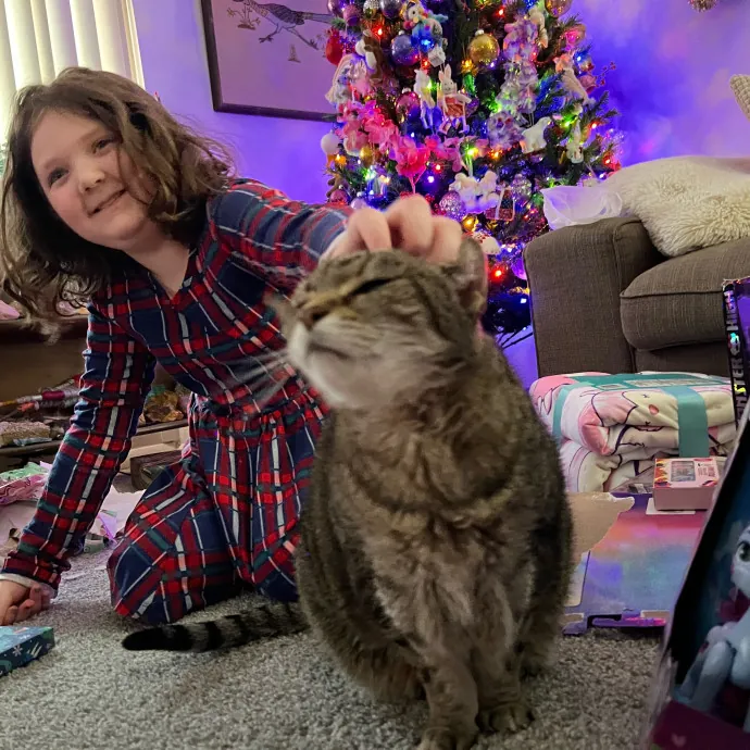 Friendly Homeschooling Cat Lady