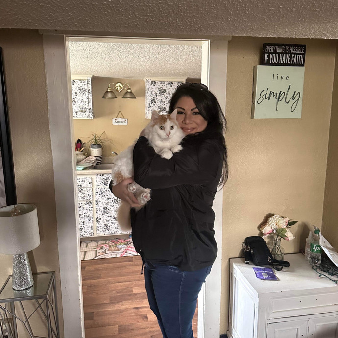 Ady The Cat Sitting Lady