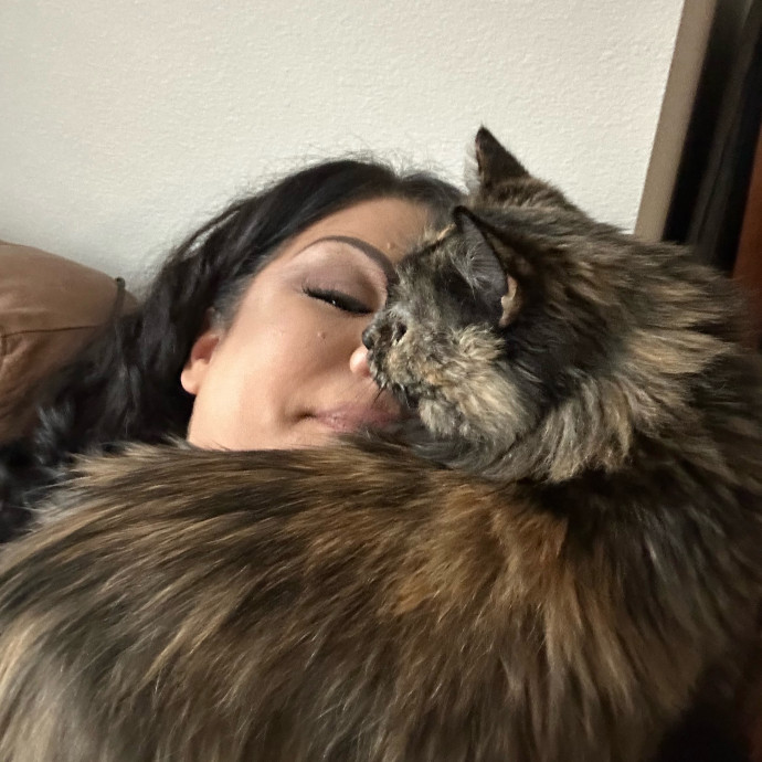 Ady The Cat Sitting Lady