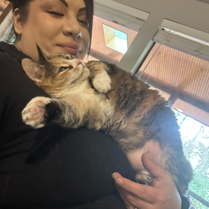 Ady The Cat Sitting Lady