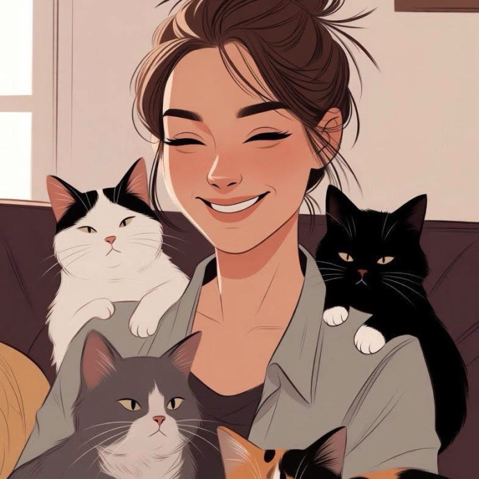 Ady The Cat Sitting Lady
