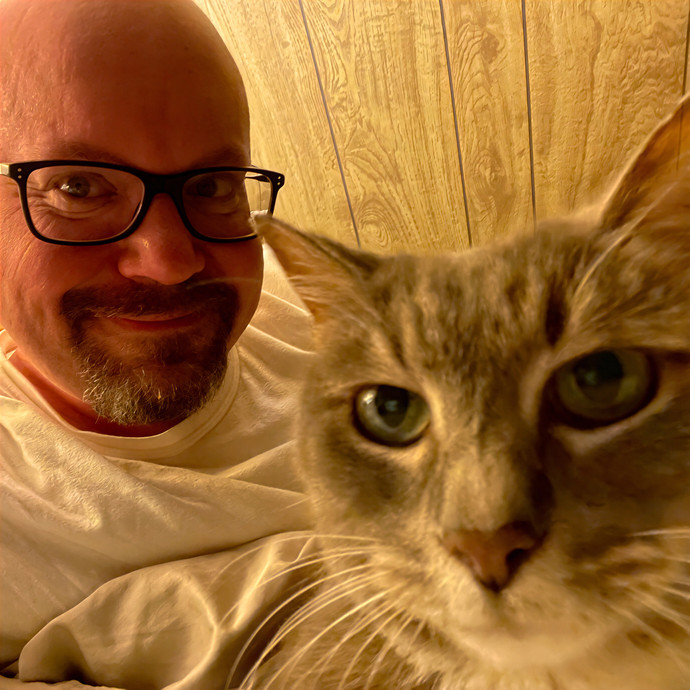 David's Pawsitive Cattitude