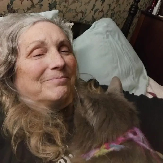 Blue Aura Cat Sitter