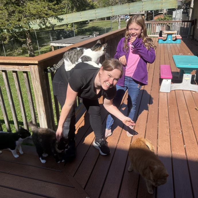 Compassionate And Knowledgeable Cat Lady